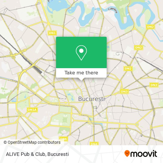 ALIVE Pub & Club map