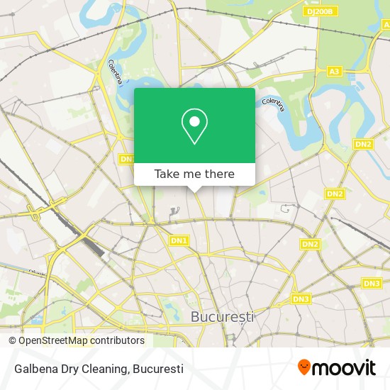 Galbena Dry Cleaning map