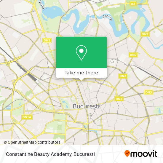 Constantine Beauty Academy map