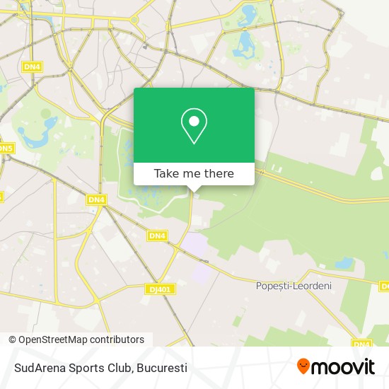 SudArena Sports Club map