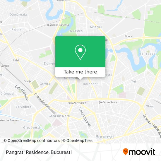 Pangrati Residence map