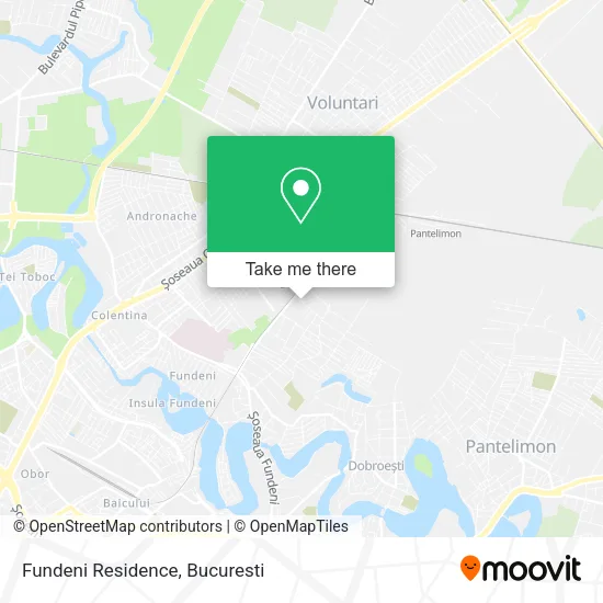 Fundeni Residence map