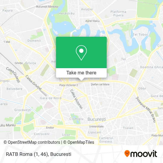 RATB Roma (1, 46) map