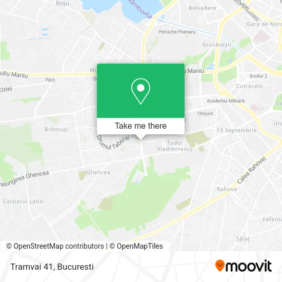 Tramvai 41 map