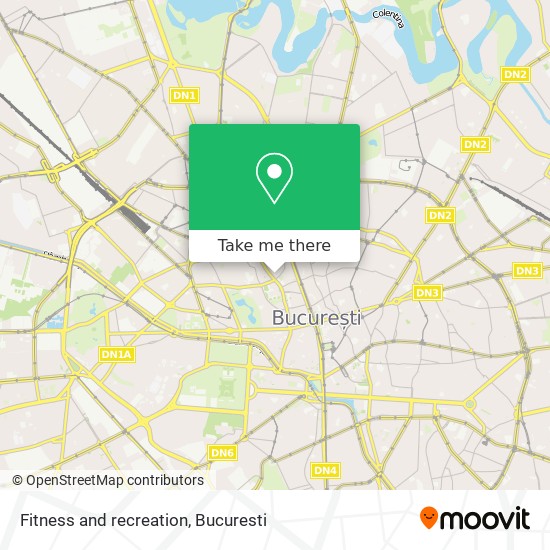 Fitness and recreation map