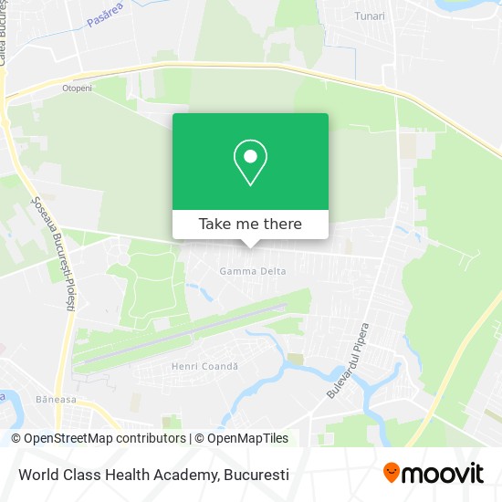 World Class Health Academy map