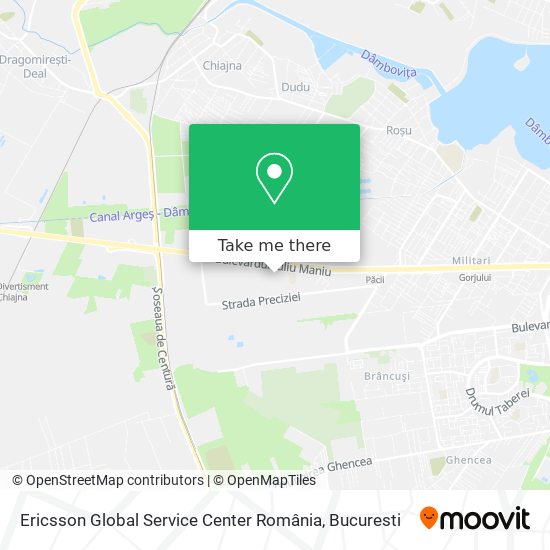 Ericsson Global Service Center România map