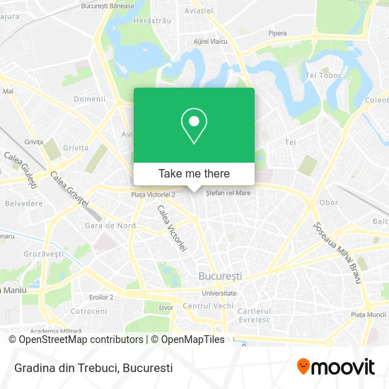 Gradina din Trebuci map