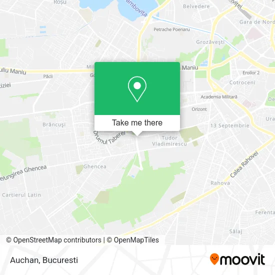 Auchan map
