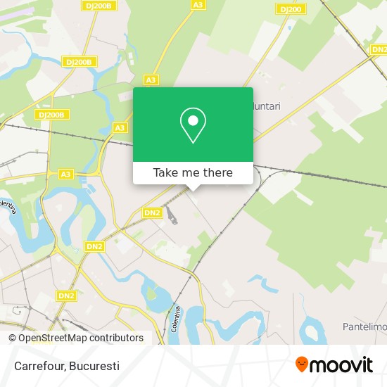 Carrefour map