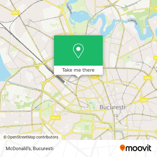 McDonald’s map
