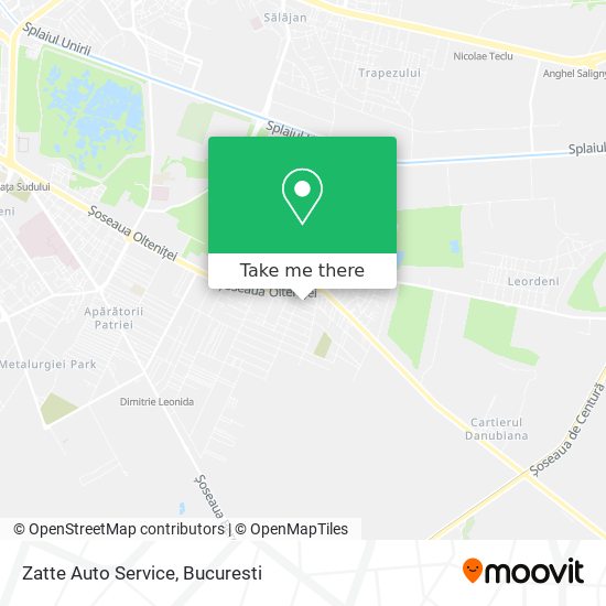 Zatte Auto Service map