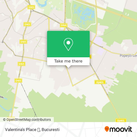 Valentina's Place 🏡 map