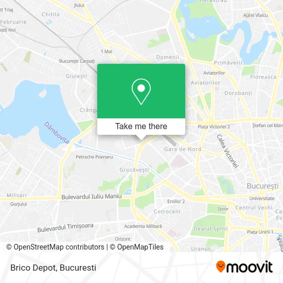 Brico Depot map