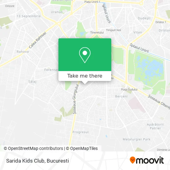 Sarida Kids Club map