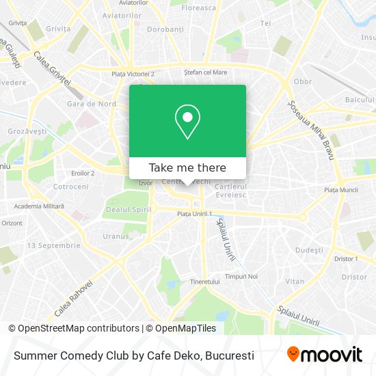 Summer Comedy Club by Cafe Deko map