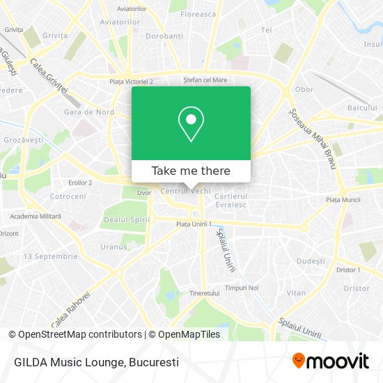 GILDA Music Lounge map
