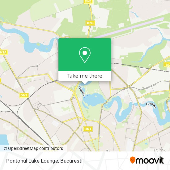 Pontonul Lake Lounge map