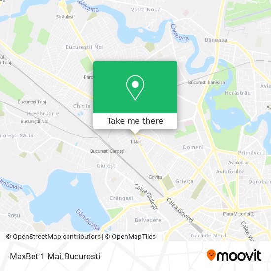 MaxBet 1 Mai map