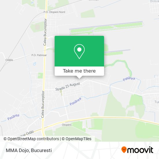 MMA Dojo map