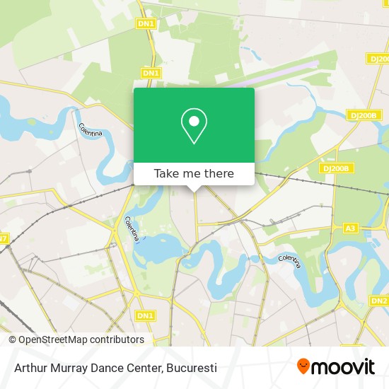 Arthur Murray Dance Center map