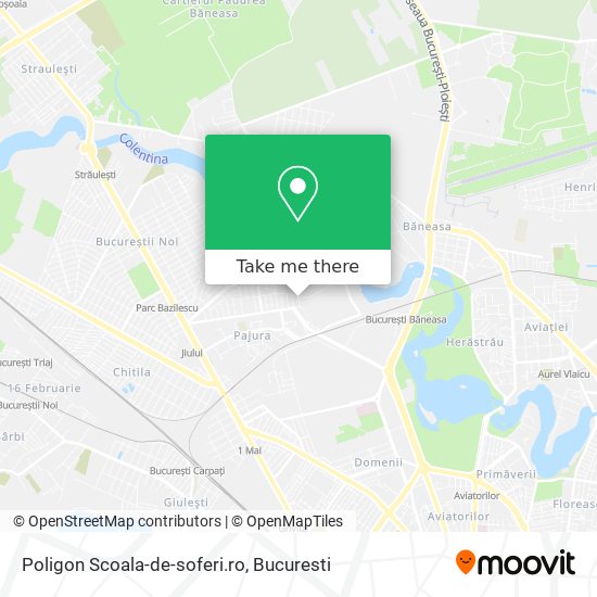Poligon Scoala-de-soferi.ro map