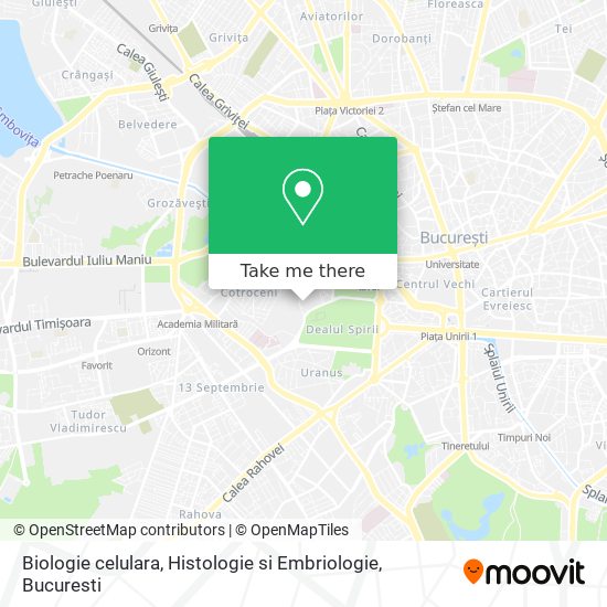 Biologie celulara, Histologie si Embriologie map