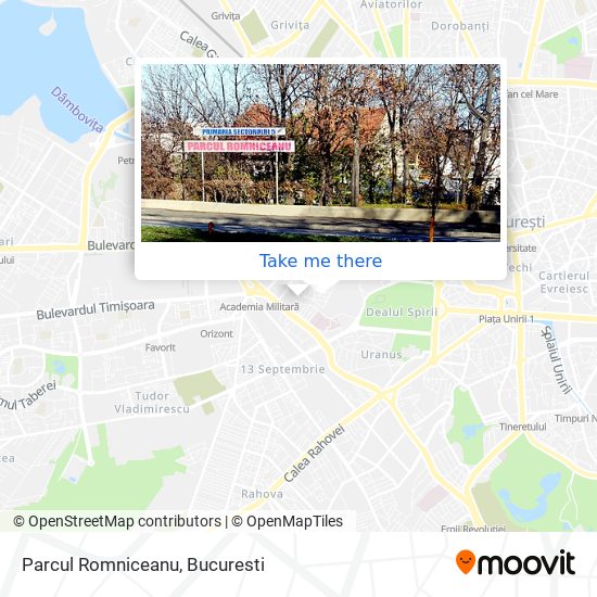 Parcul Romniceanu map