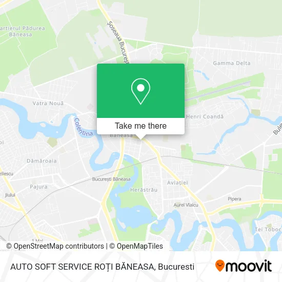 AUTO SOFT SERVICE ROȚI BĂNEASA map