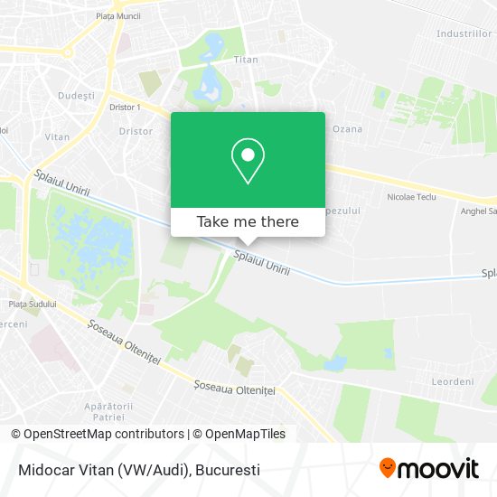 Midocar Vitan (VW/Audi) map