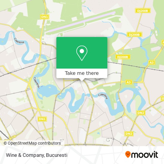 Wine & Company map