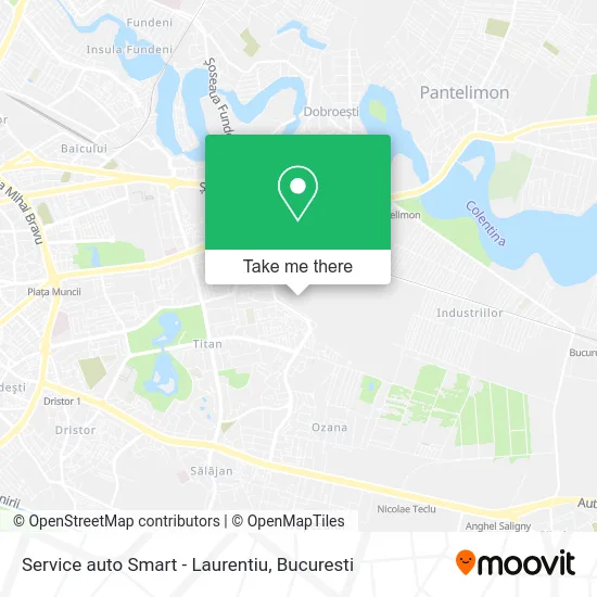 Service auto Smart - Laurentiu map