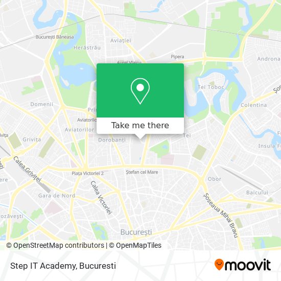 Step IT Academy map