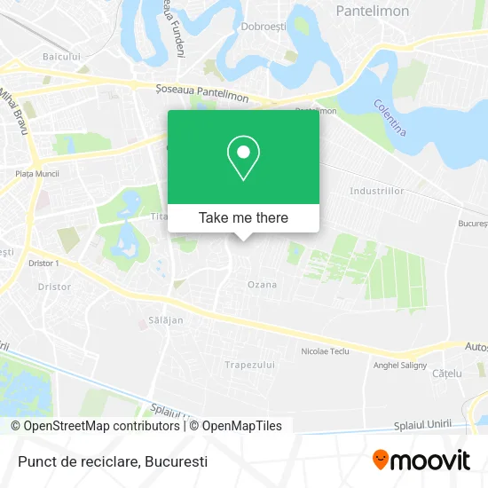 Punct de reciclare map