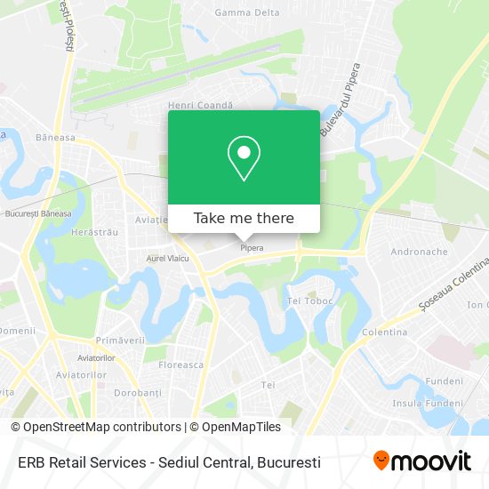 ERB Retail Services - Sediul Central map