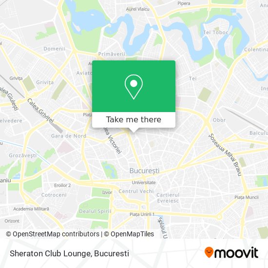 Sheraton Club Lounge map