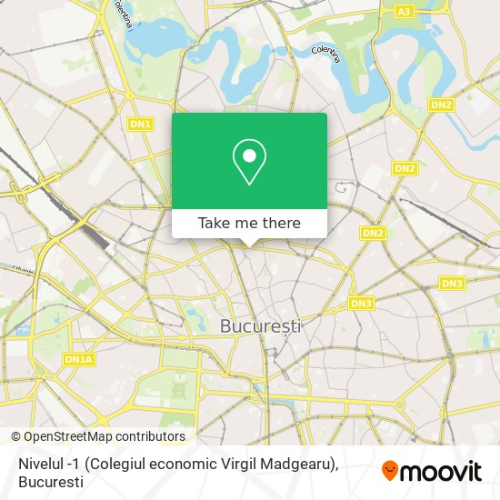 Nivelul -1 (Colegiul economic Virgil Madgearu) map