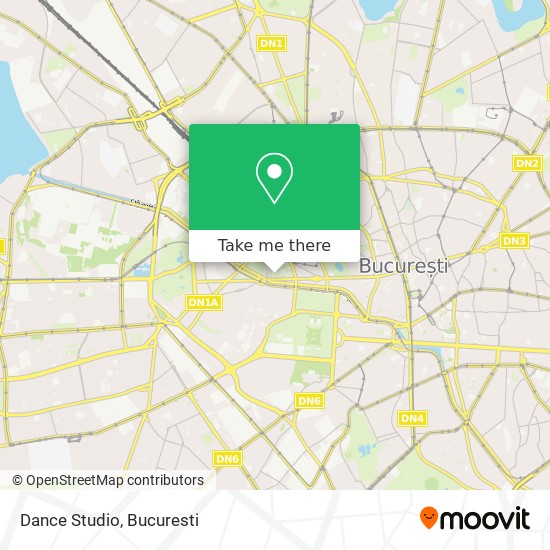 Dance Studio map