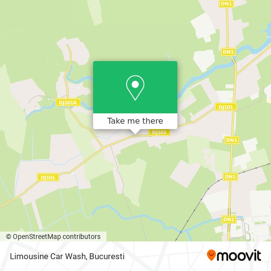 Limousine Car Wash map