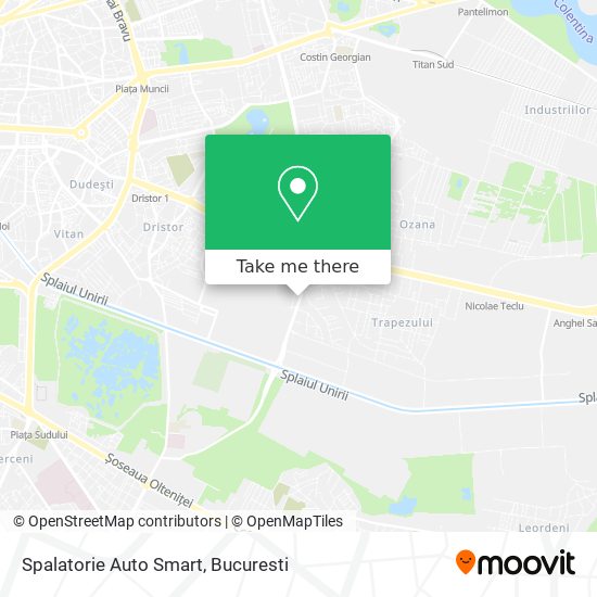 Spalatorie Auto Smart map