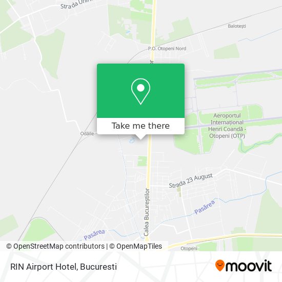 RIN Airport Hotel map