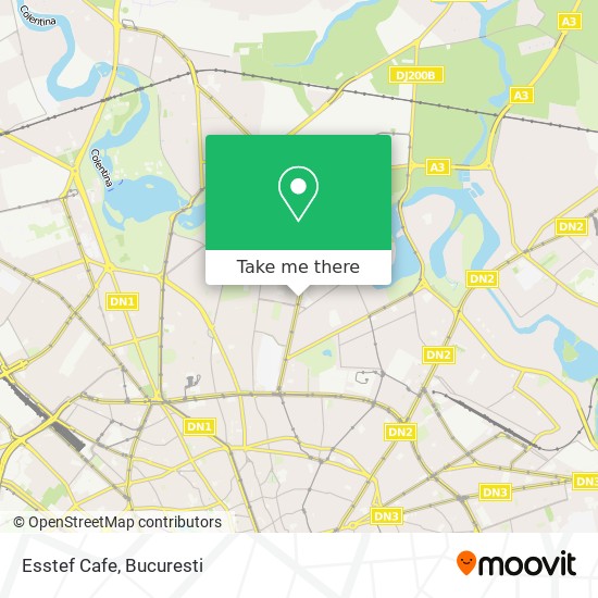 Esstef Cafe map