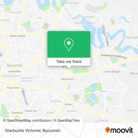 Starbucks Victoriei map