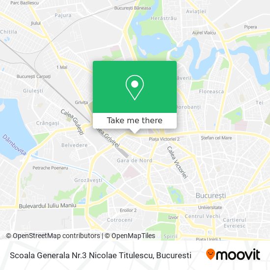 Scoala Generala Nr.3  Nicolae Titulescu map