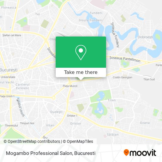 Mogambo Professional Salon map