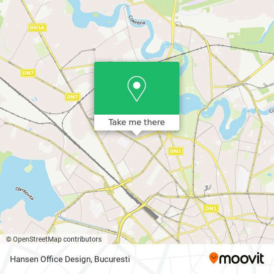 Hansen Office Design map