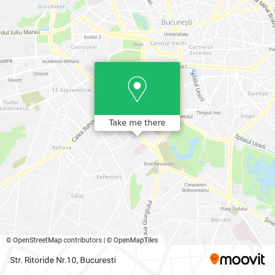 Str. Ritoride Nr.10 map