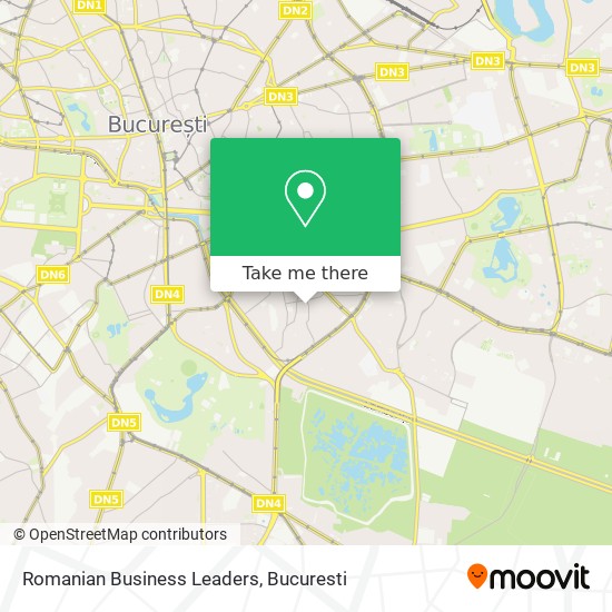 Romanian Business Leaders map