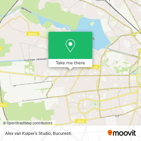 Alex van Kuiper's Studio map
