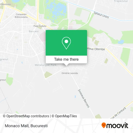 Monaco Mall map